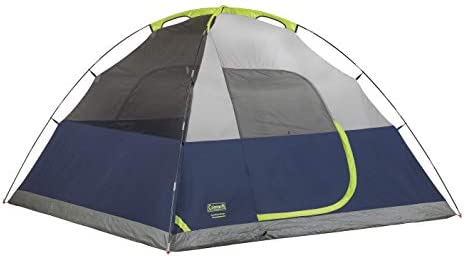 Coleman Sundome Camping Tent, 2/3/4/6 Person Dome Tent with Easy Setup, Included Rainfly and WeatherTec Floor to Block Out Water, 2 Windows and 1 Ground Vent for Air Flow with Charging E-Port Flap - Image 2
