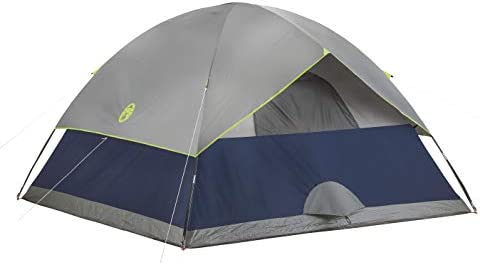 Coleman Sundome Camping Tent, 2/3/4/6 Person Dome Tent with Easy Setup, Included Rainfly and WeatherTec Floor to Block Out Water, 2 Windows and 1 Ground Vent for Air Flow with Charging E-Port Flap - Image 3
