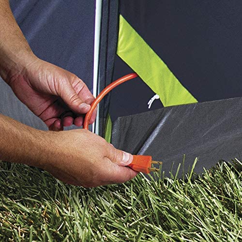 Coleman Sundome Camping Tent, 2/3/4/6 Person Dome Tent with Easy Setup, Included Rainfly and WeatherTec Floor to Block Out Water, 2 Windows and 1 Ground Vent for Air Flow with Charging E-Port Flap - Image 5