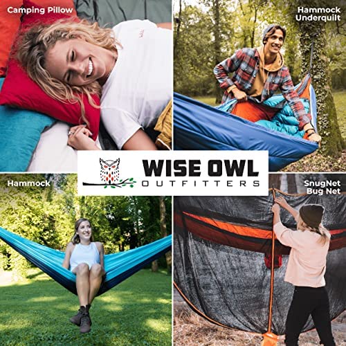 Wise Owl Outfitters Camping Pillow - Travel Pillow, Camping Accessories and Travel Must Haves - Compressible Memory Foam Pillow - Small/Medium - Image 9